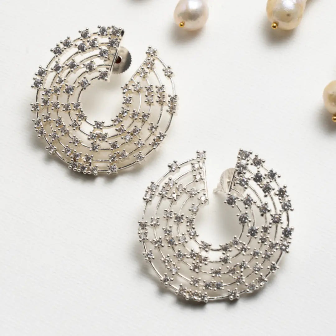 Pendientes Biel Plata Shine