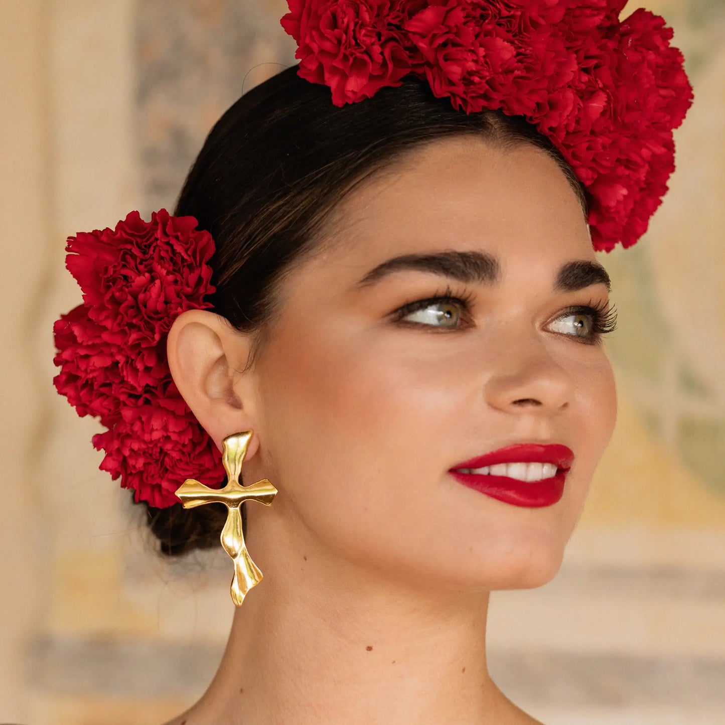 Pendientes Cruz Sacra