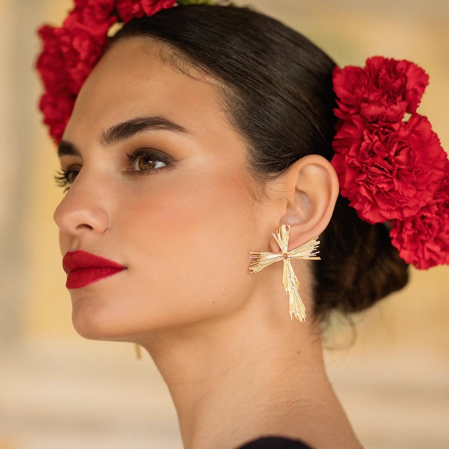 Pendientes Cruz Vínculo