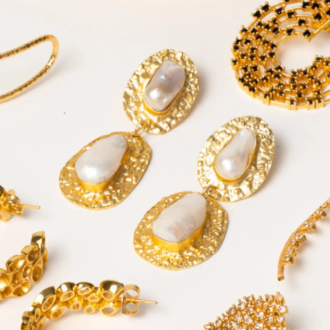 Pendientes Elenis Perla