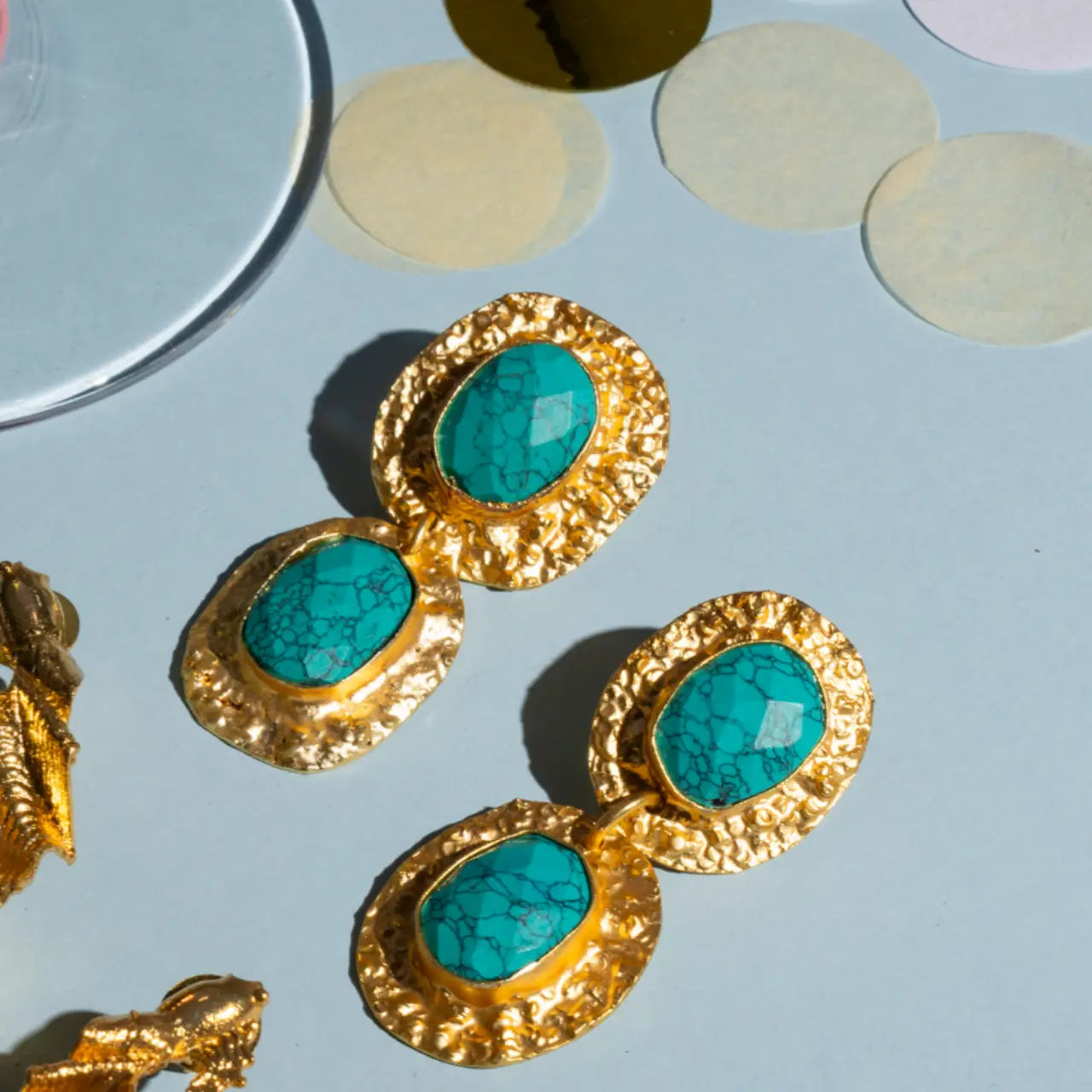 Pendientes Elenis Turquesa
