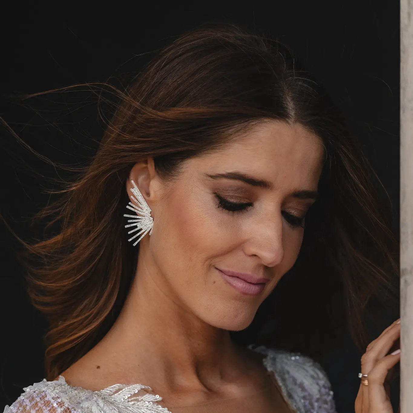 Pendientes Engel Plata Shine