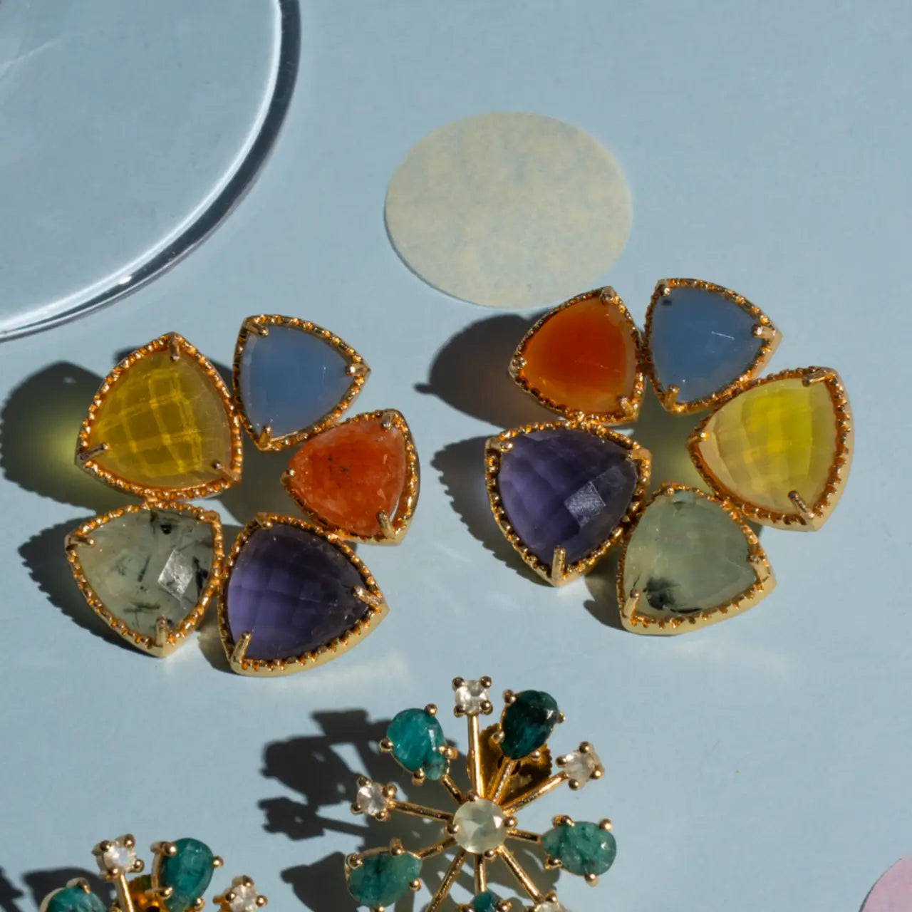 Pendientes Flor Cardona Multicolor