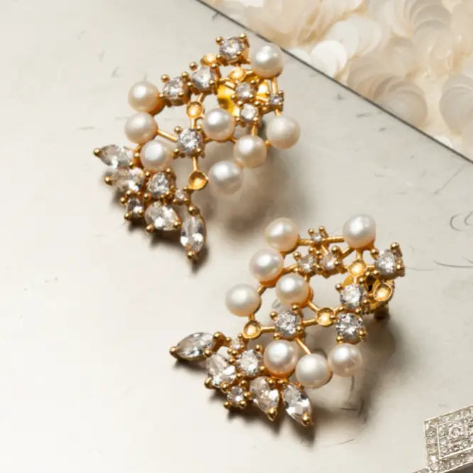 Pendientes Gina Shine Perlas