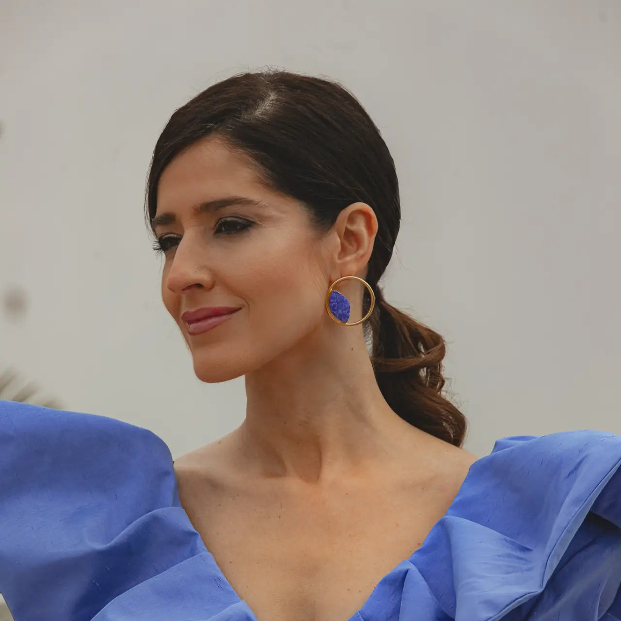 Pendientes Hera Azul