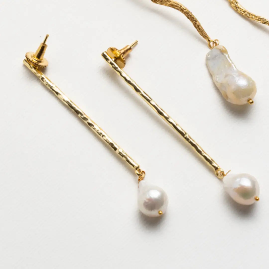 Pendientes Kempen Perla