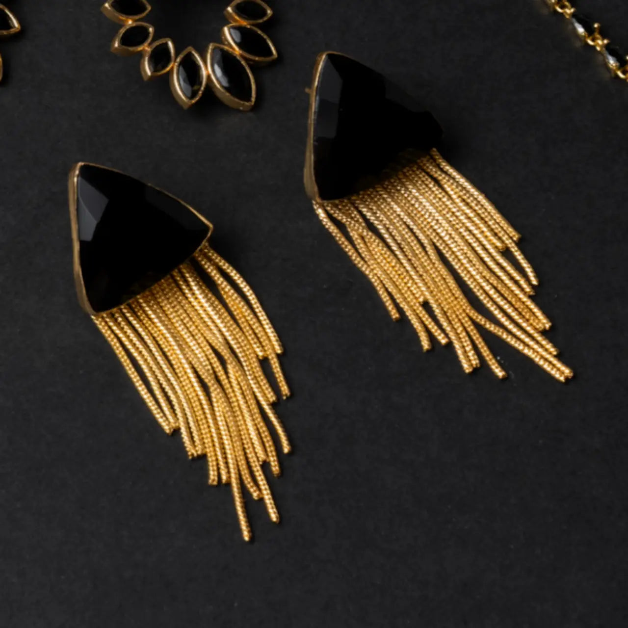 Pendientes Kew Ed. Limitada Negro