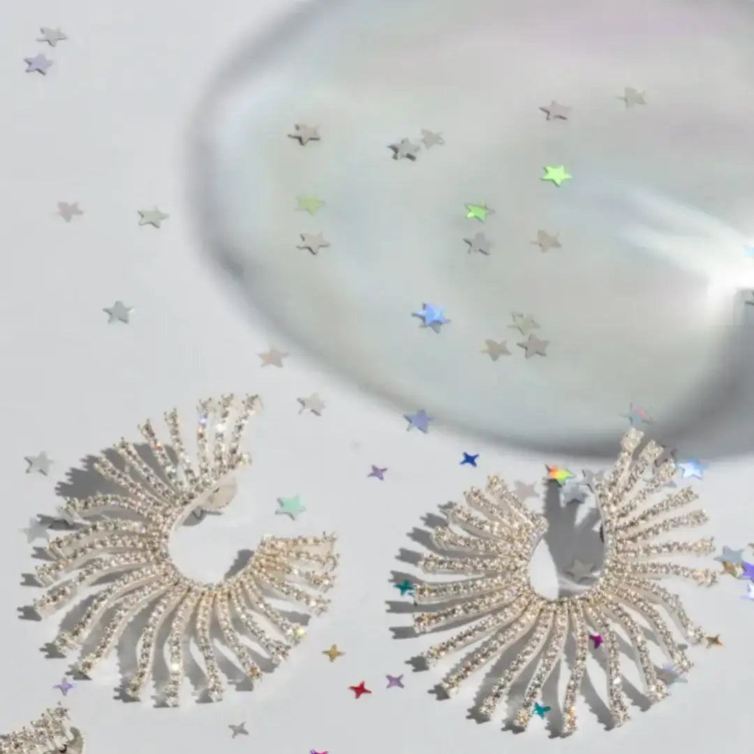 Pendientes Le Soleil Plata Shine