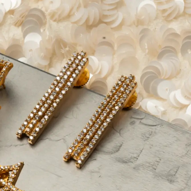 Pendientes Linear Shine