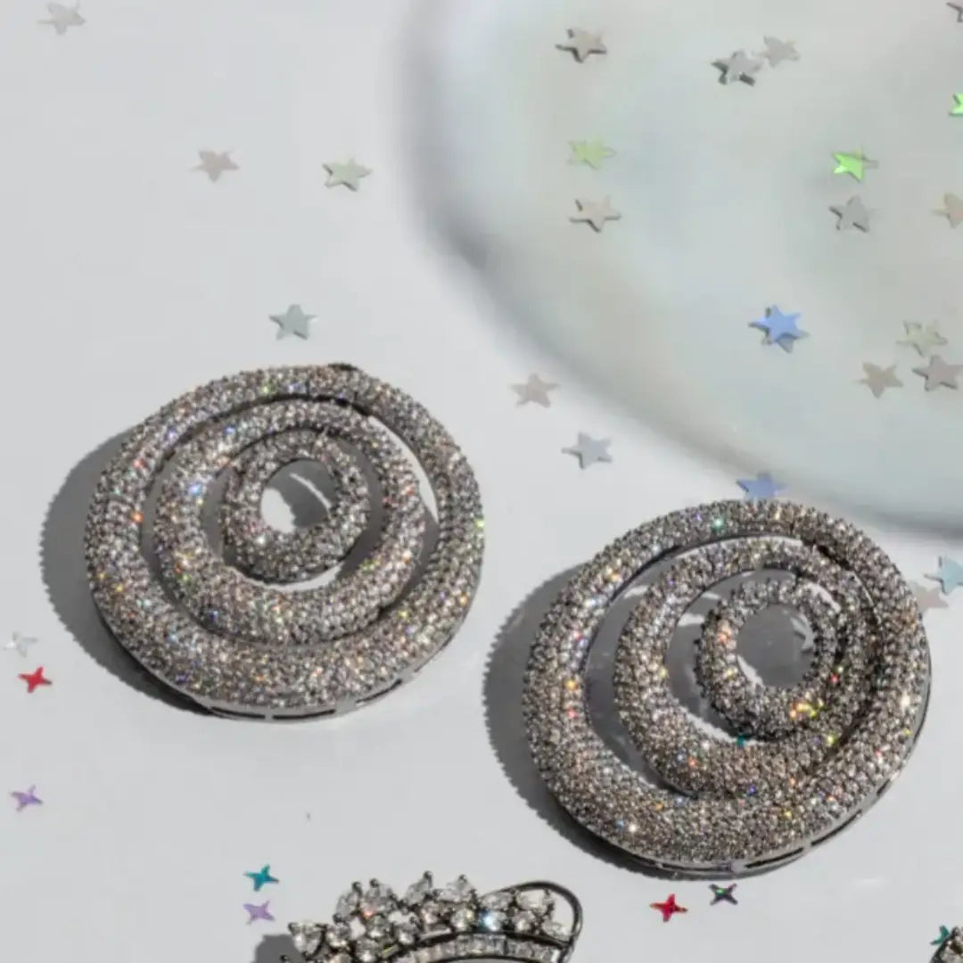 Pendientes Odre Cromo Shine