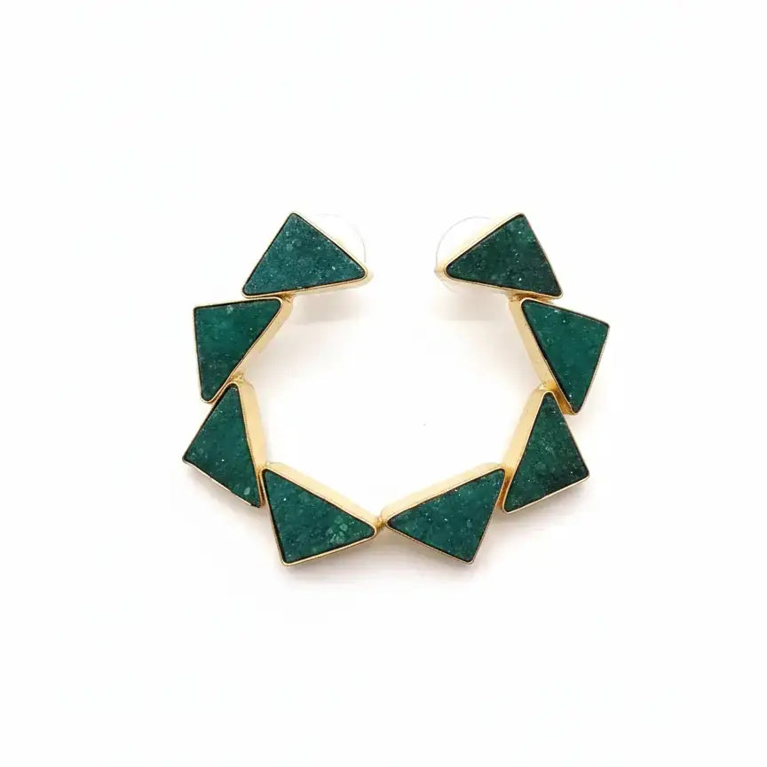 Pendientes Okiya Ed. Limitada Verde