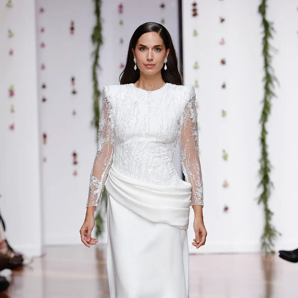 Pendientes Starshine M Plata Perla