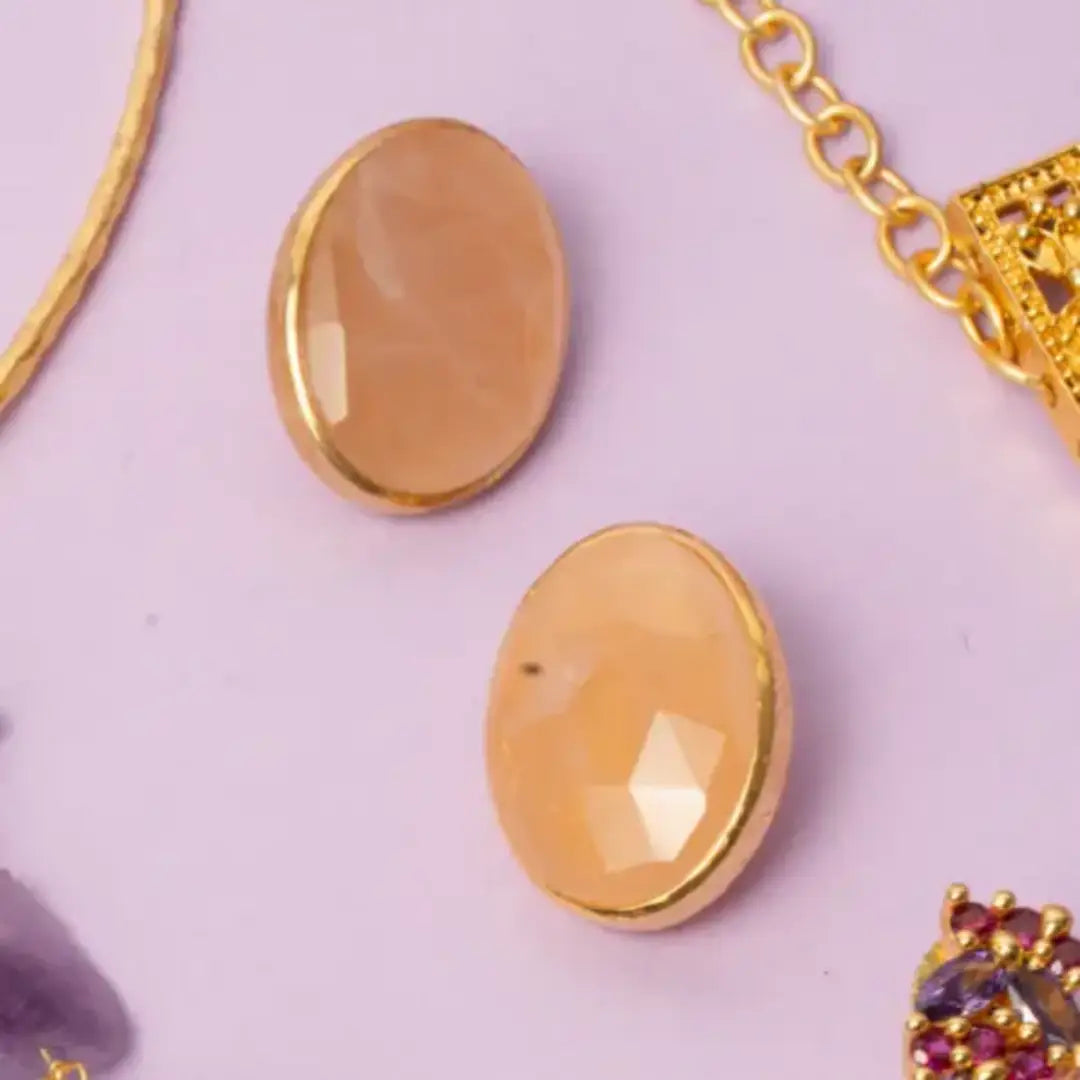 Pendientes Tillya Rosa (de clip)