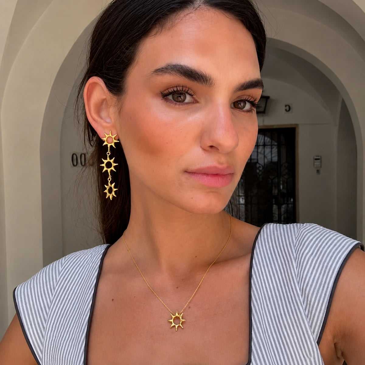 Pendientes Albor 3 Soles