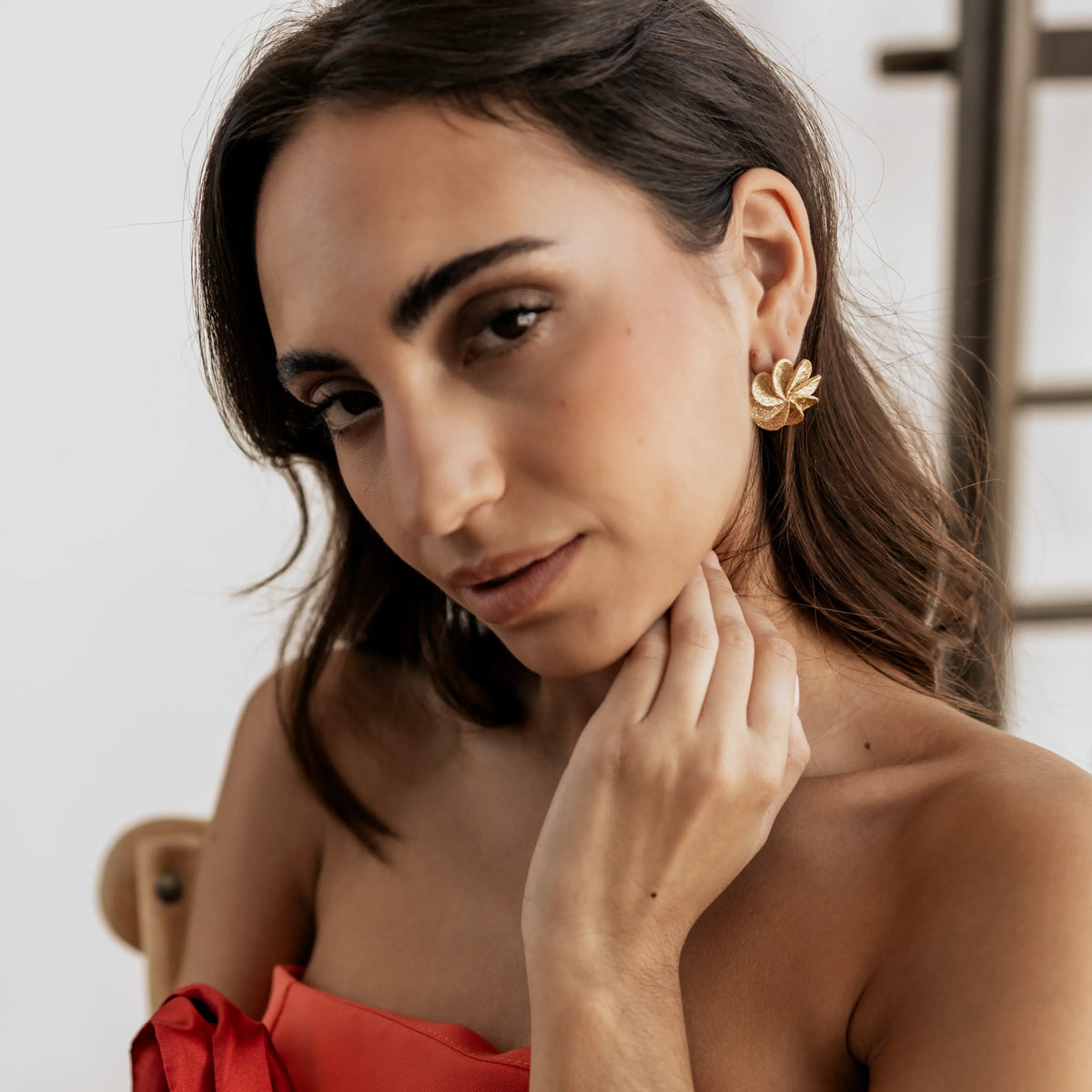 Pendientes Alina Textura