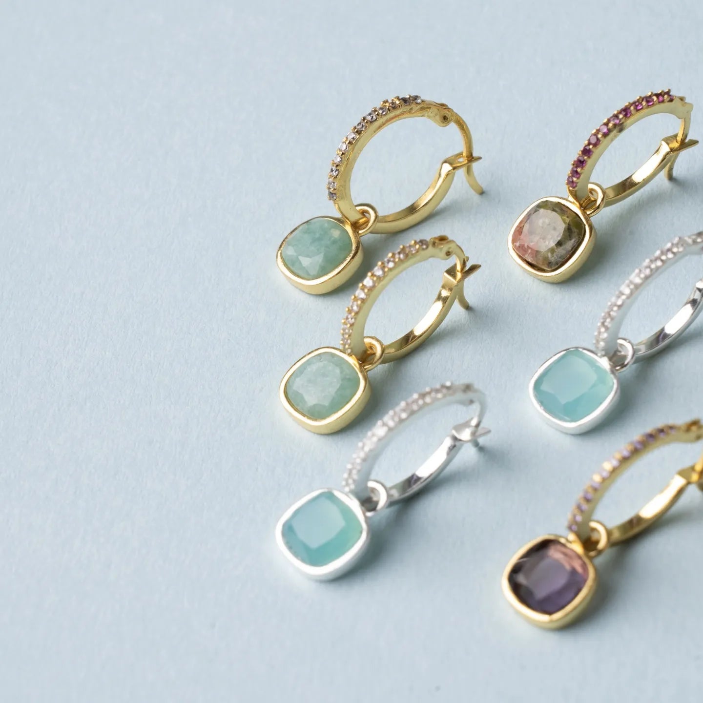 Pendientes Aros Bior Rosa Unakita