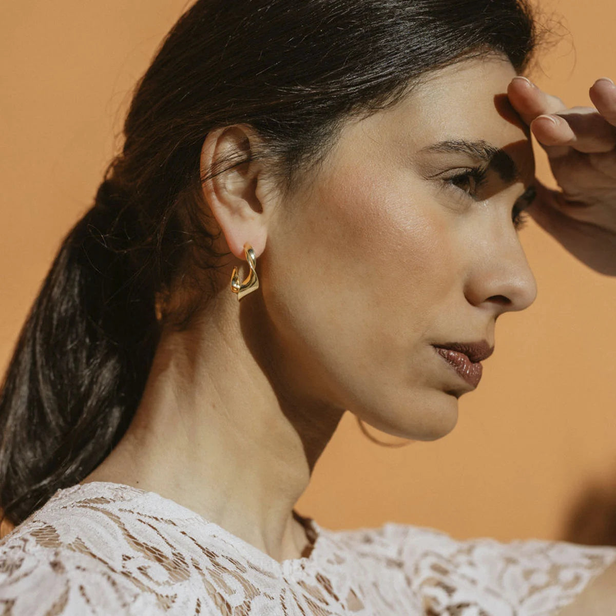 Pendientes Aros Corriente
