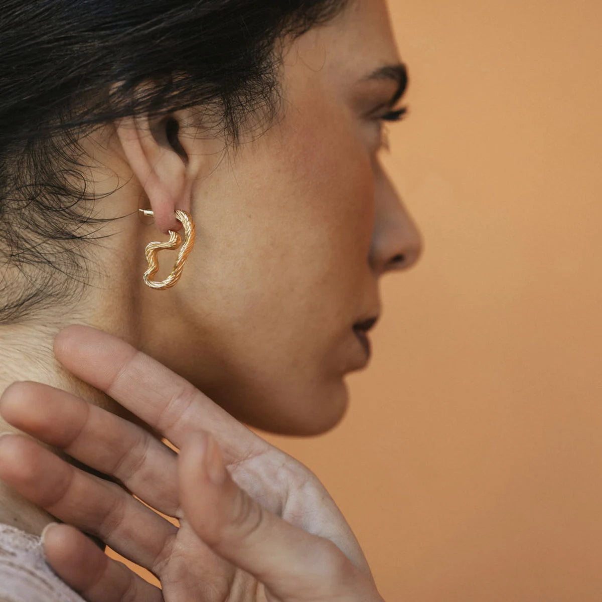 Pendientes Aros Corteza