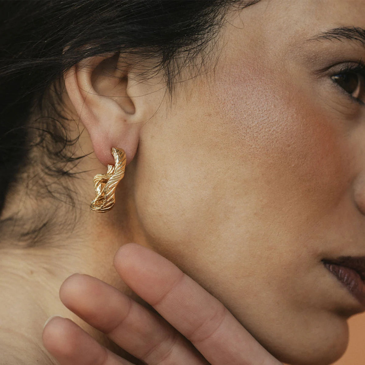 Pendientes Aros Corteza
