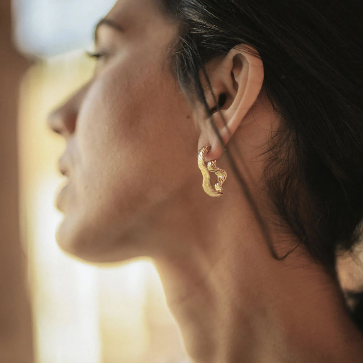 Pendientes Aros Corteza