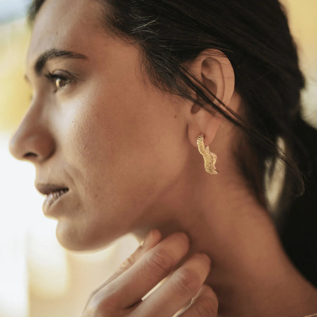 Pendientes Aros Corteza