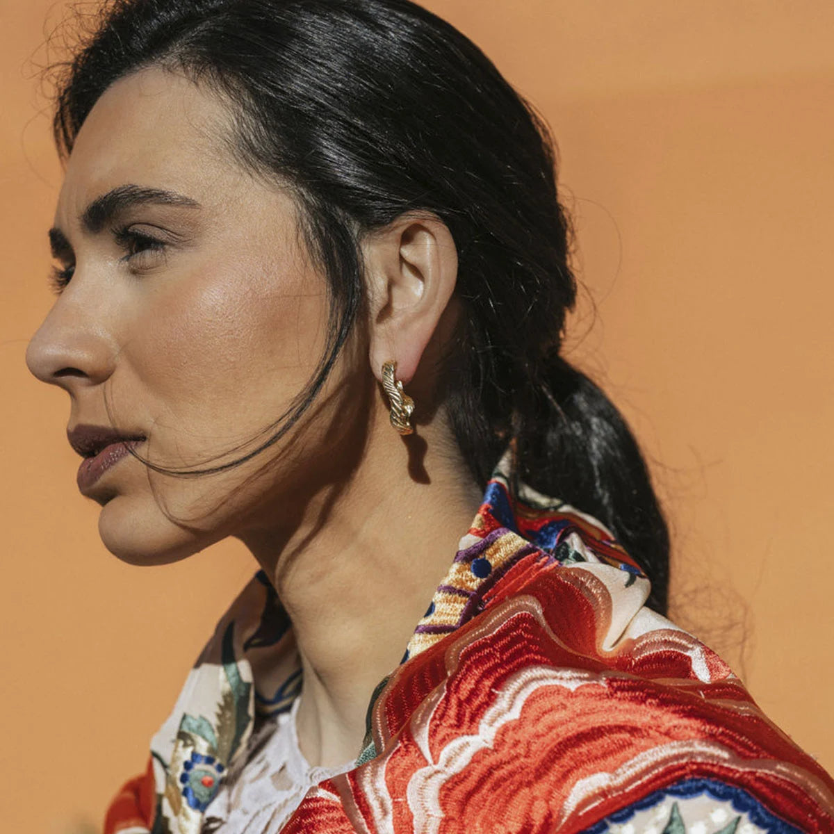 Pendientes Aros Corteza