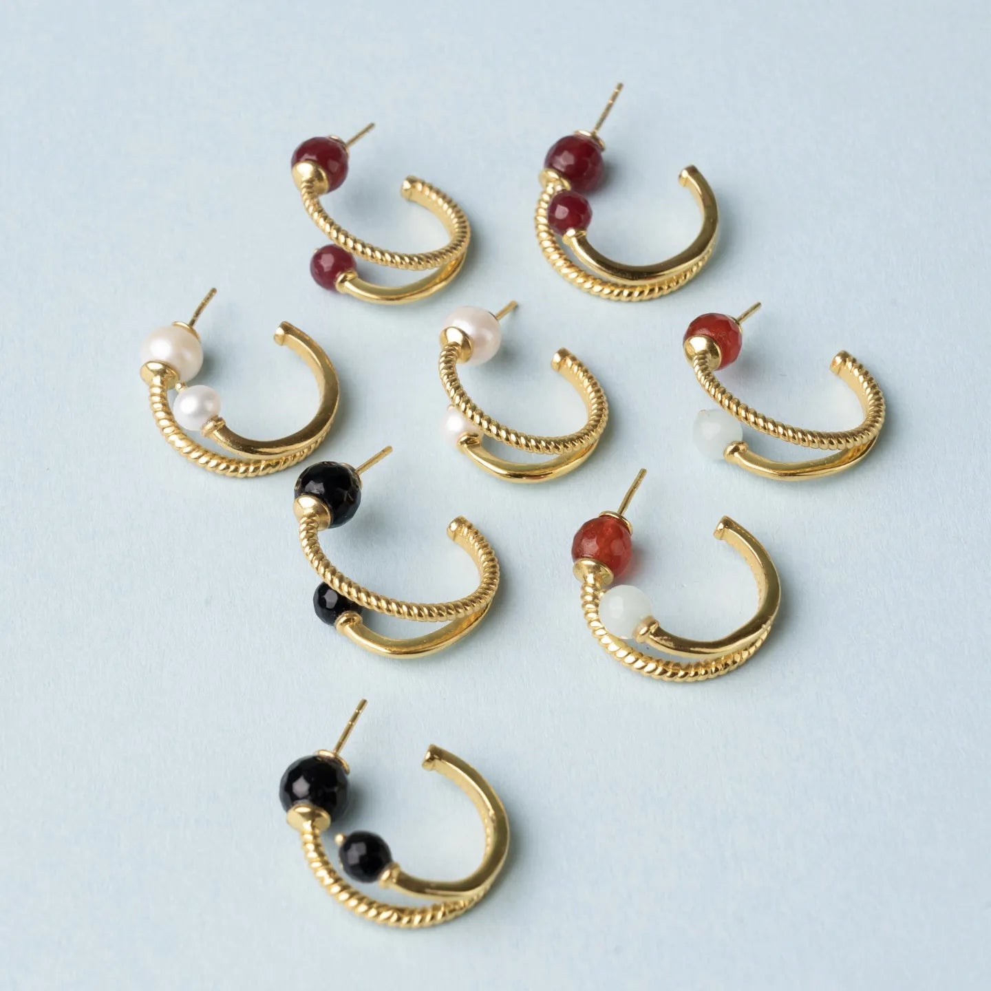 Pendientes Aros Lorna Rubí