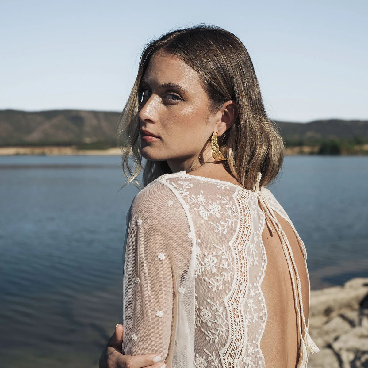 Pendientes Aros Posidonia