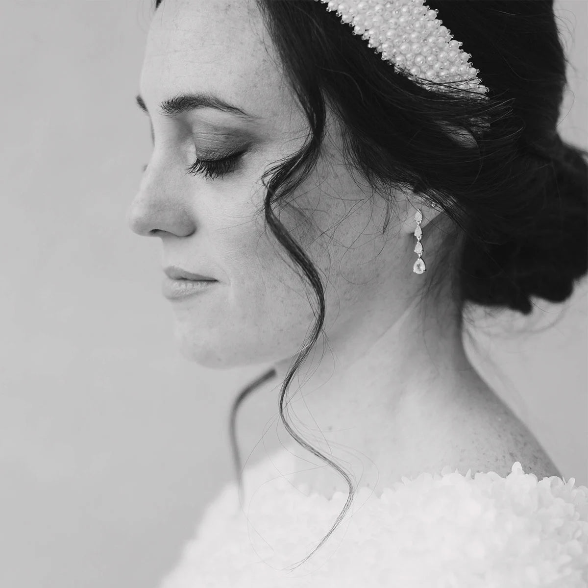 Pendientes Candile Piedra Lunar