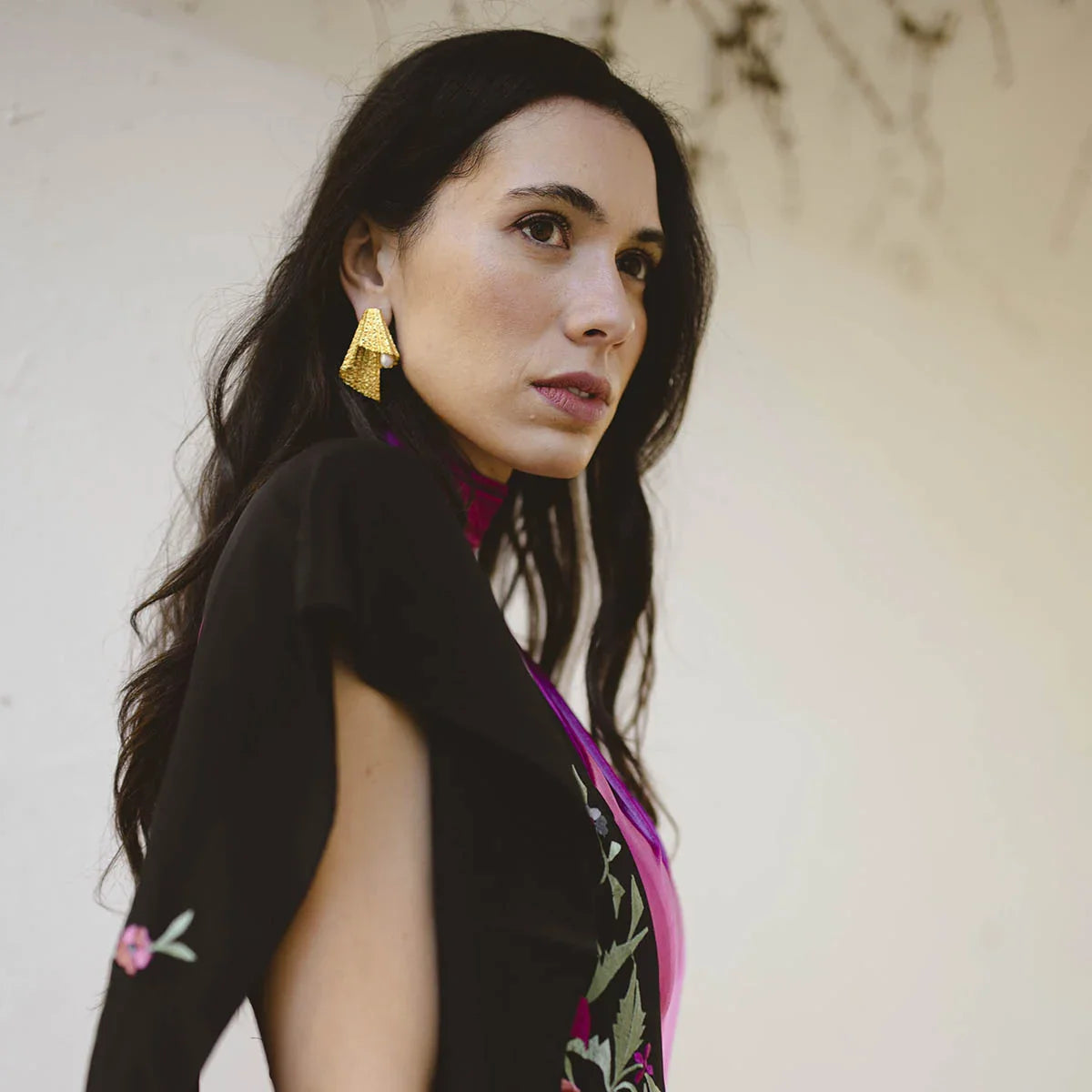 Pendientes Charro Perla