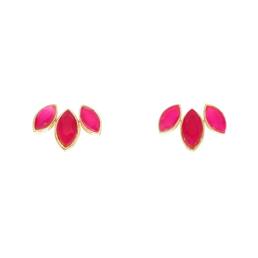 Pendientes Daisy Big Fucsia