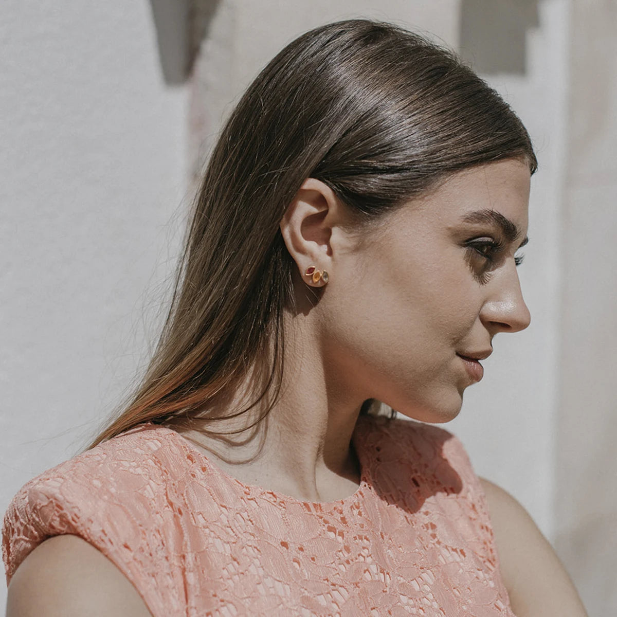 Pendientes Daisy Small Amazonita