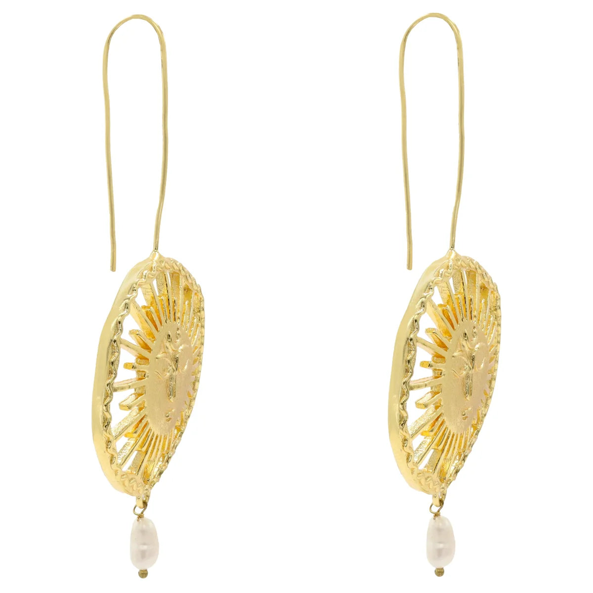 Pendientes Dubai Perla