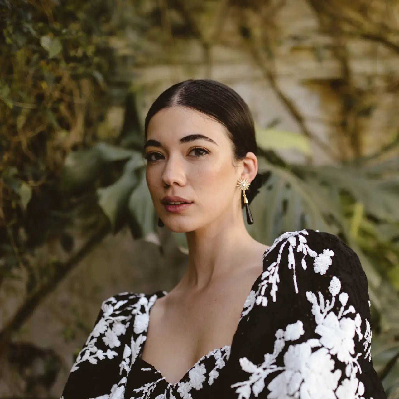 Pendientes Estrella Andaluza M Morado