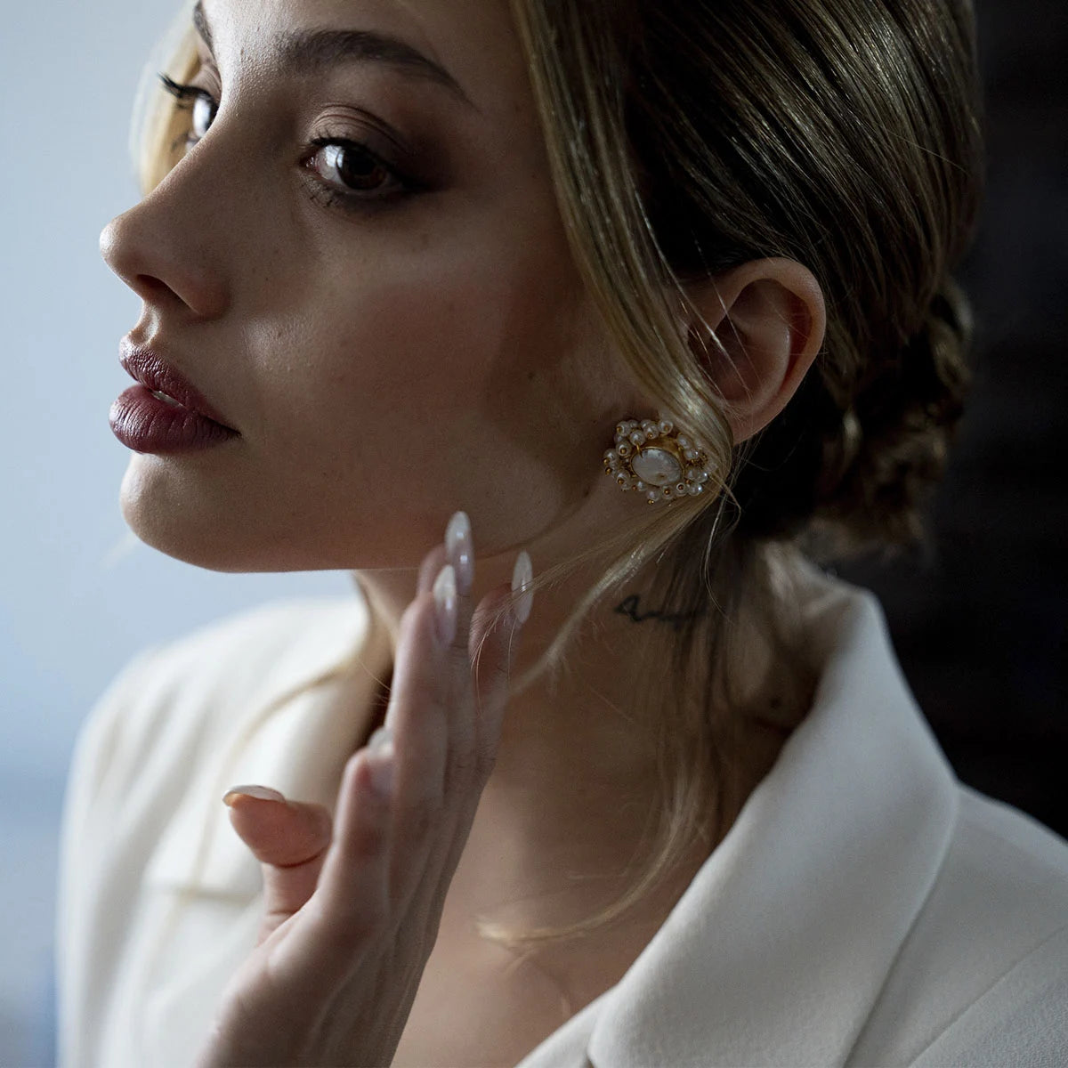 Pendientes Evy Perla