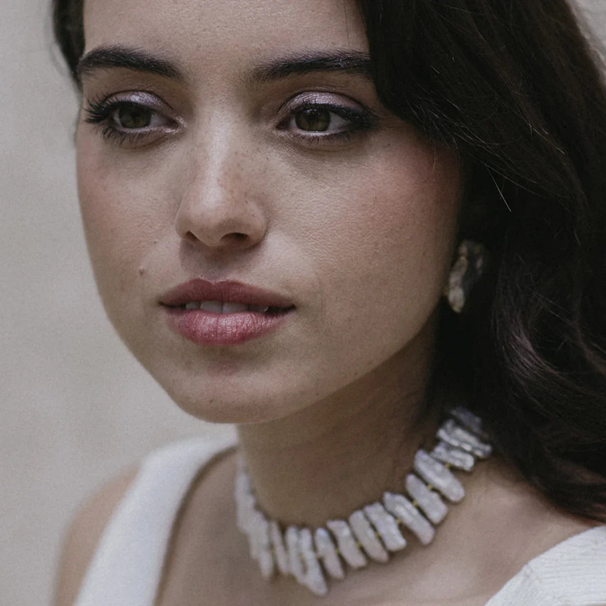 Choker Raffles Perlas