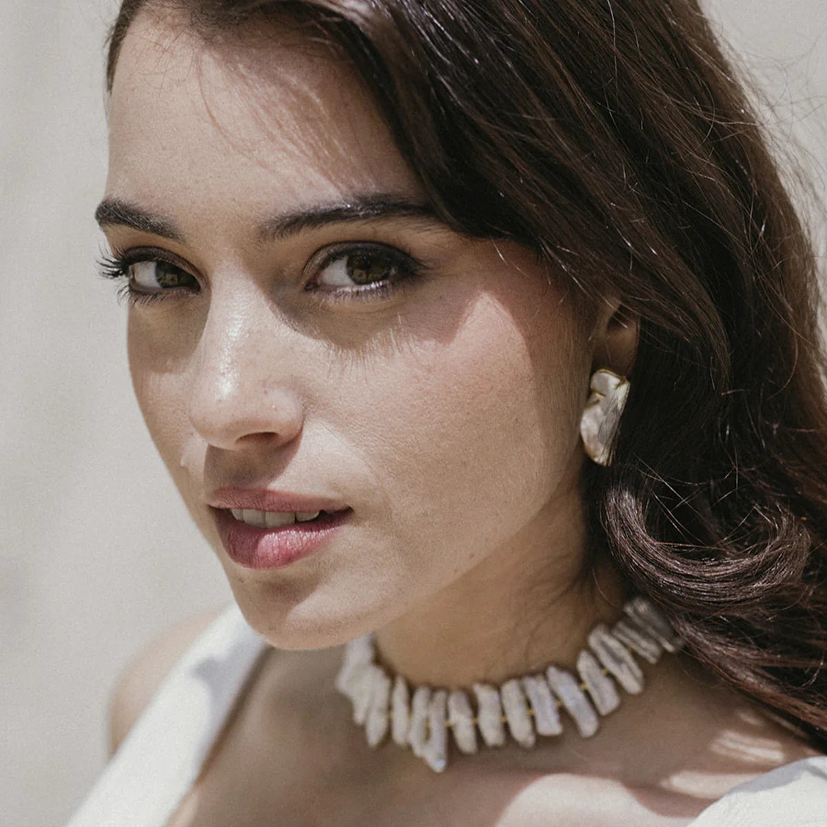 Choker Raffles Perlas