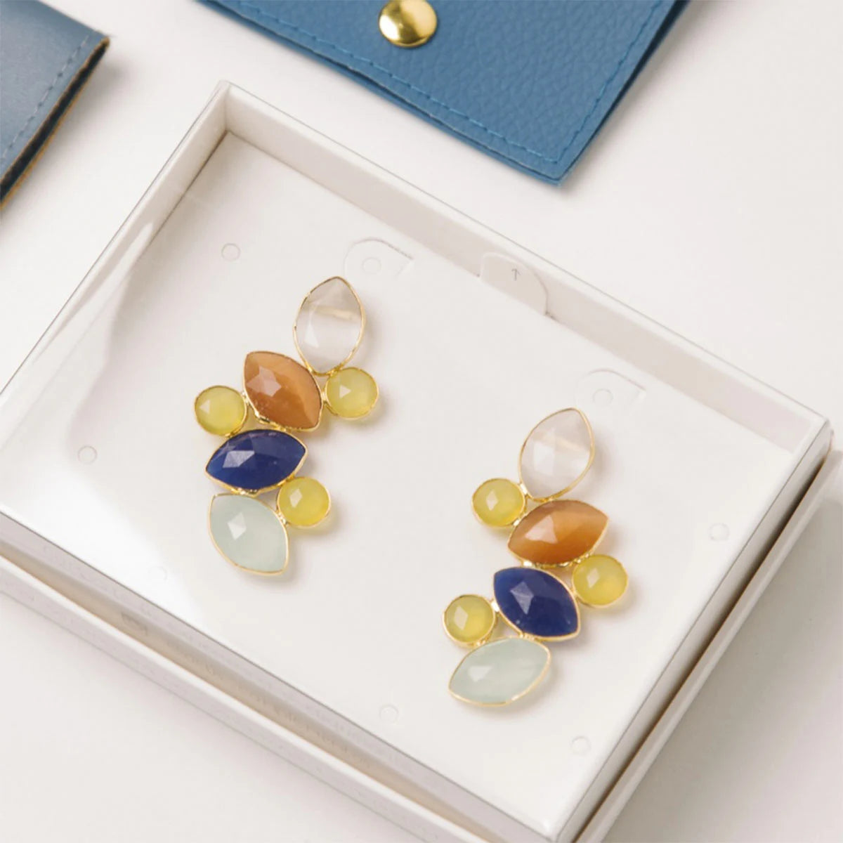 Pendientes Hali Pulido Multicolor Paradise