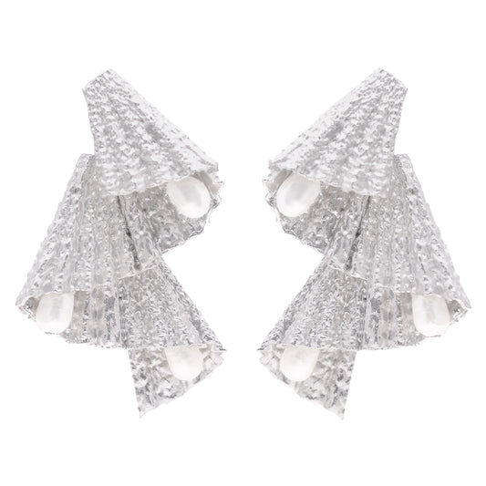 Pendientes Hanbok Plata Perlas