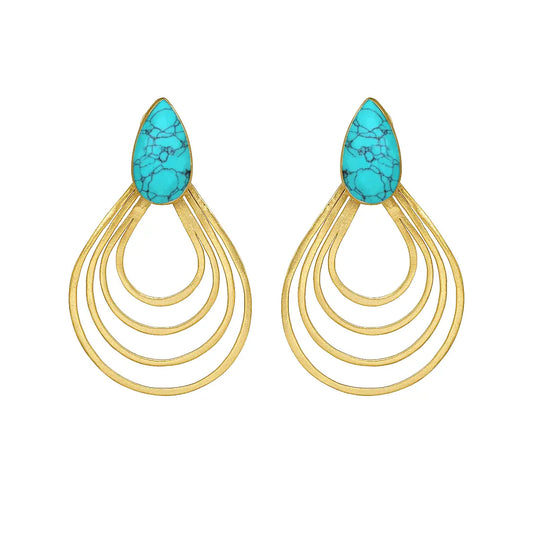 Pendientes Karma La turquesa