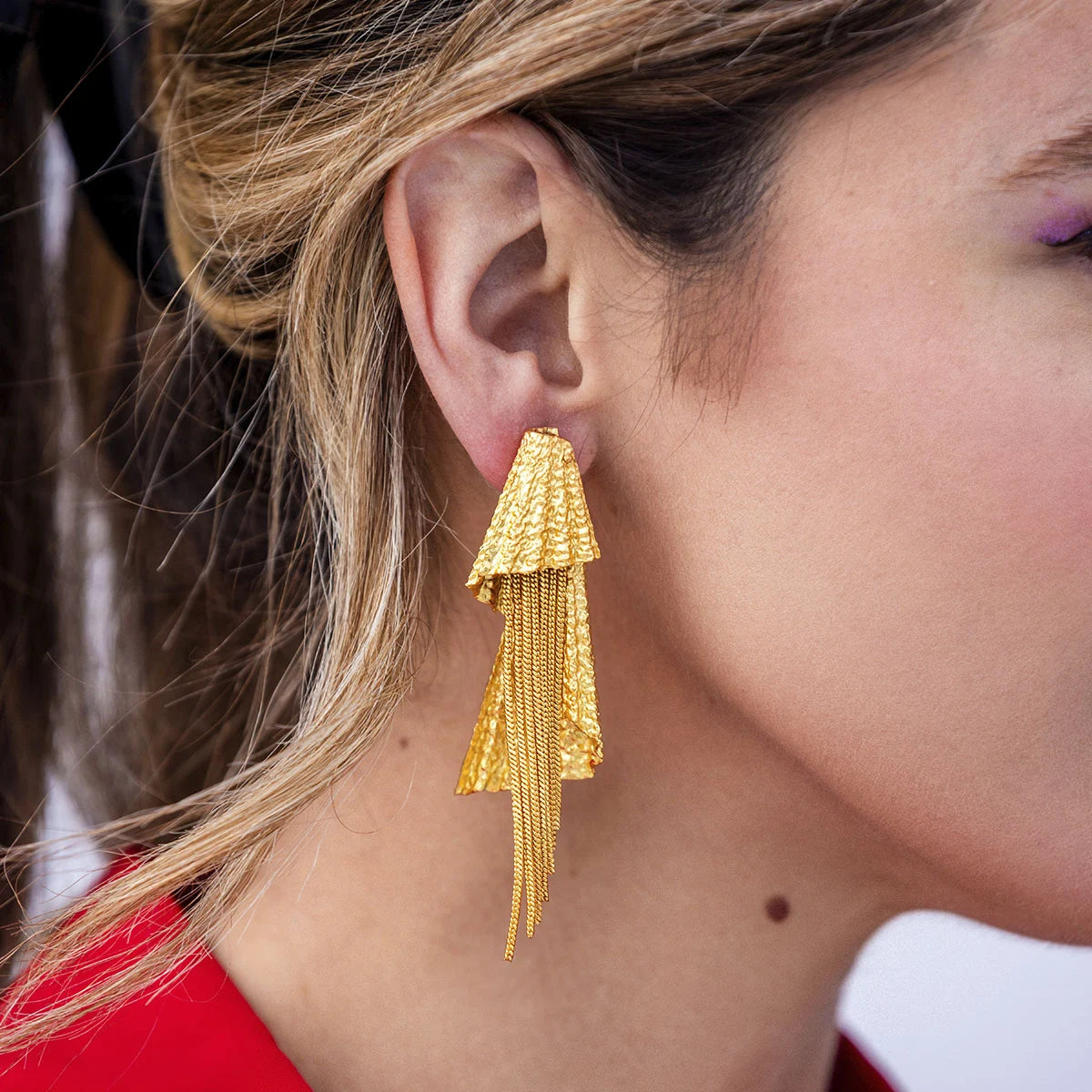 Pendientes Lesso Flecos
