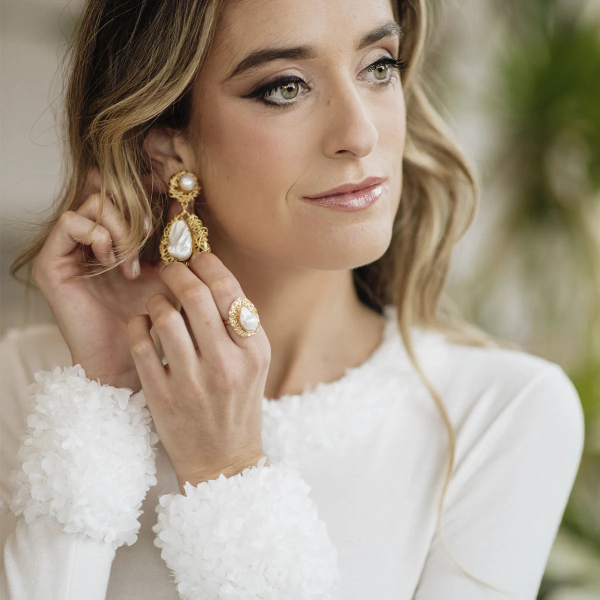 Pendientes Lintu Perla