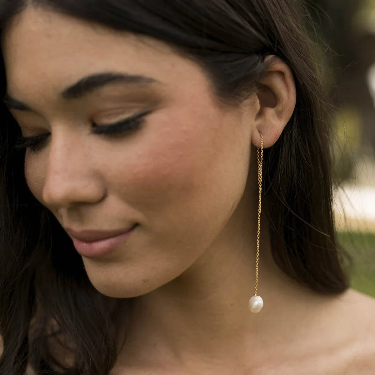 Pendientes Lulu Small Perla