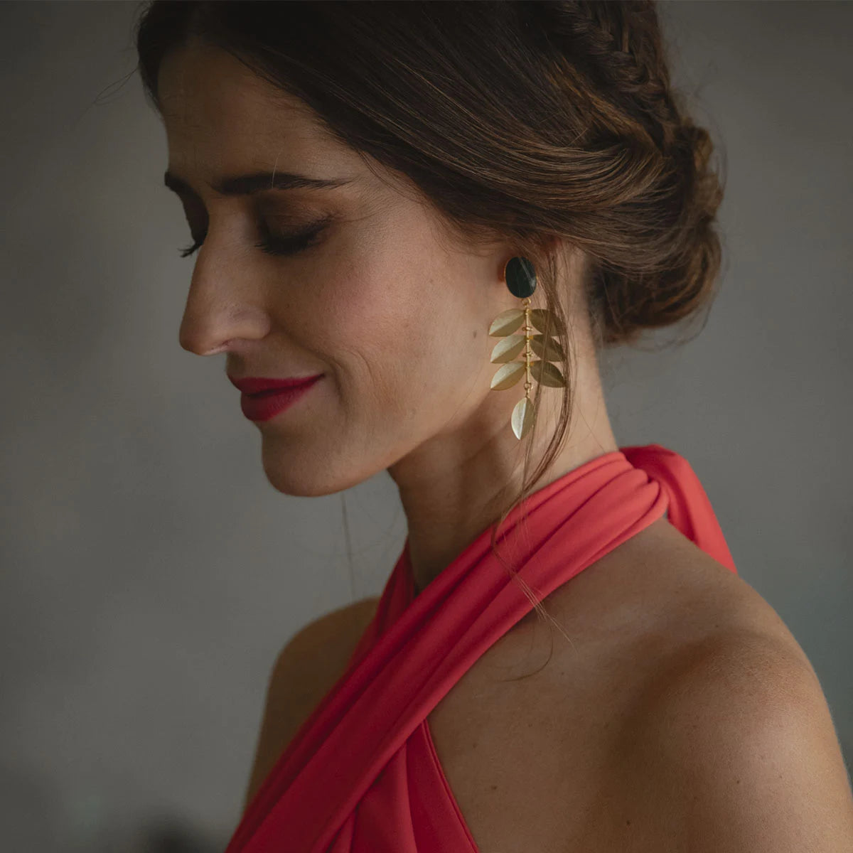 Pendientes Majus Verde