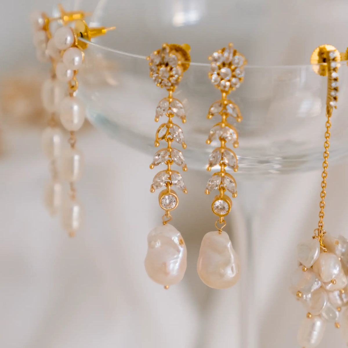Pendientes Miralba Shine y Perla