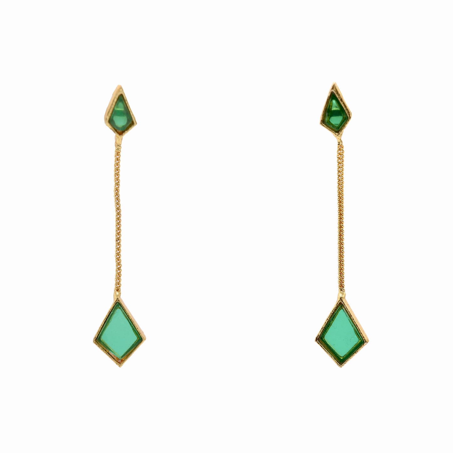 Pendientes Mist Verde