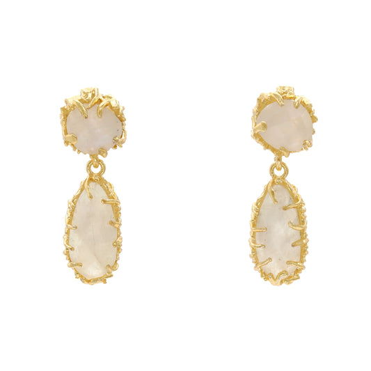 Pendientes Modonia Piedra Lunar