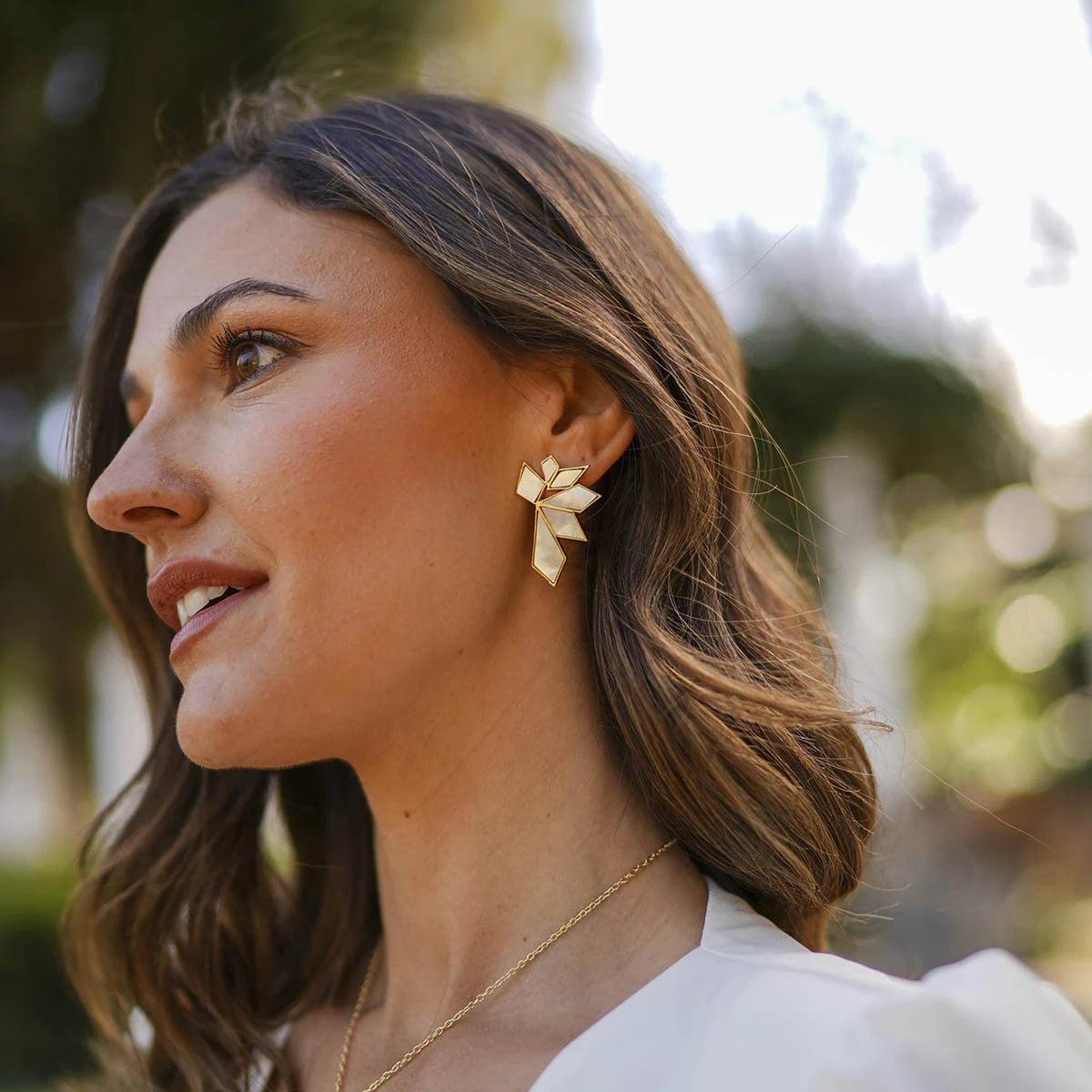 Pendientes Orava Ed. Limitada Verde agua amazonita