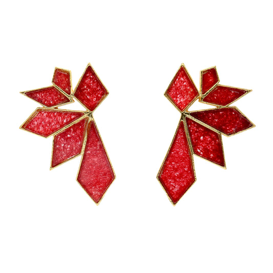Pendientes Orava Rubí