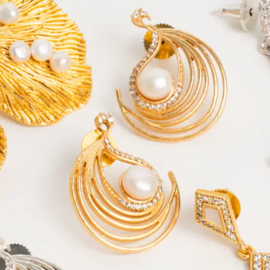 Pendientes Perlagio Shine Perlas